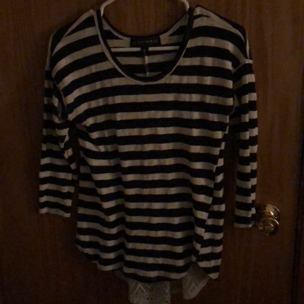 small, stripped shirt